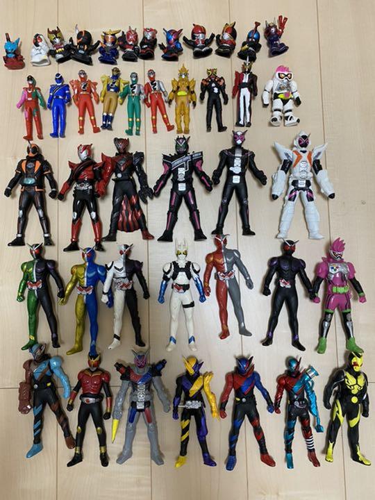 仮面ライダー ソフビ まとめ売り - メルカリ