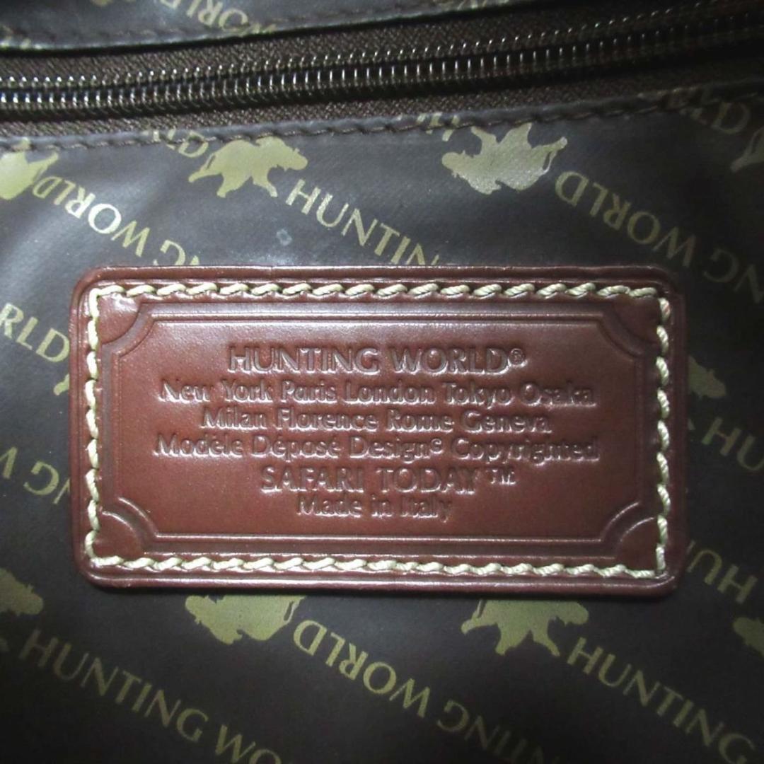 【美品】HUNTING WORLD ハンティングワールド トートバッグ