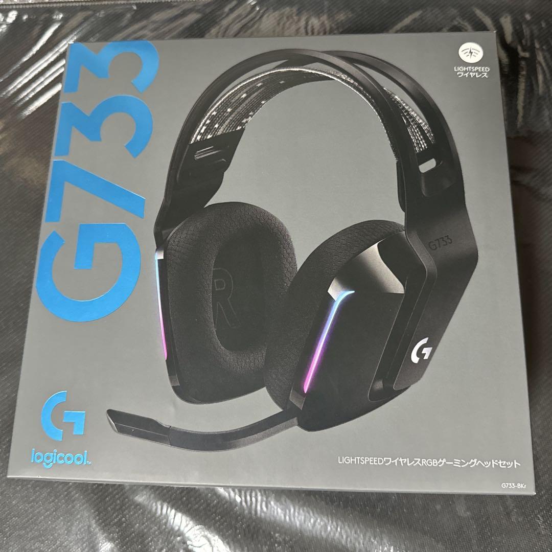 Logicool G733 LIGHTSPEED ワイヤレス RGB ゲーミン… G733超軽量、ワイヤレス ゲーミング ヘッドセット
