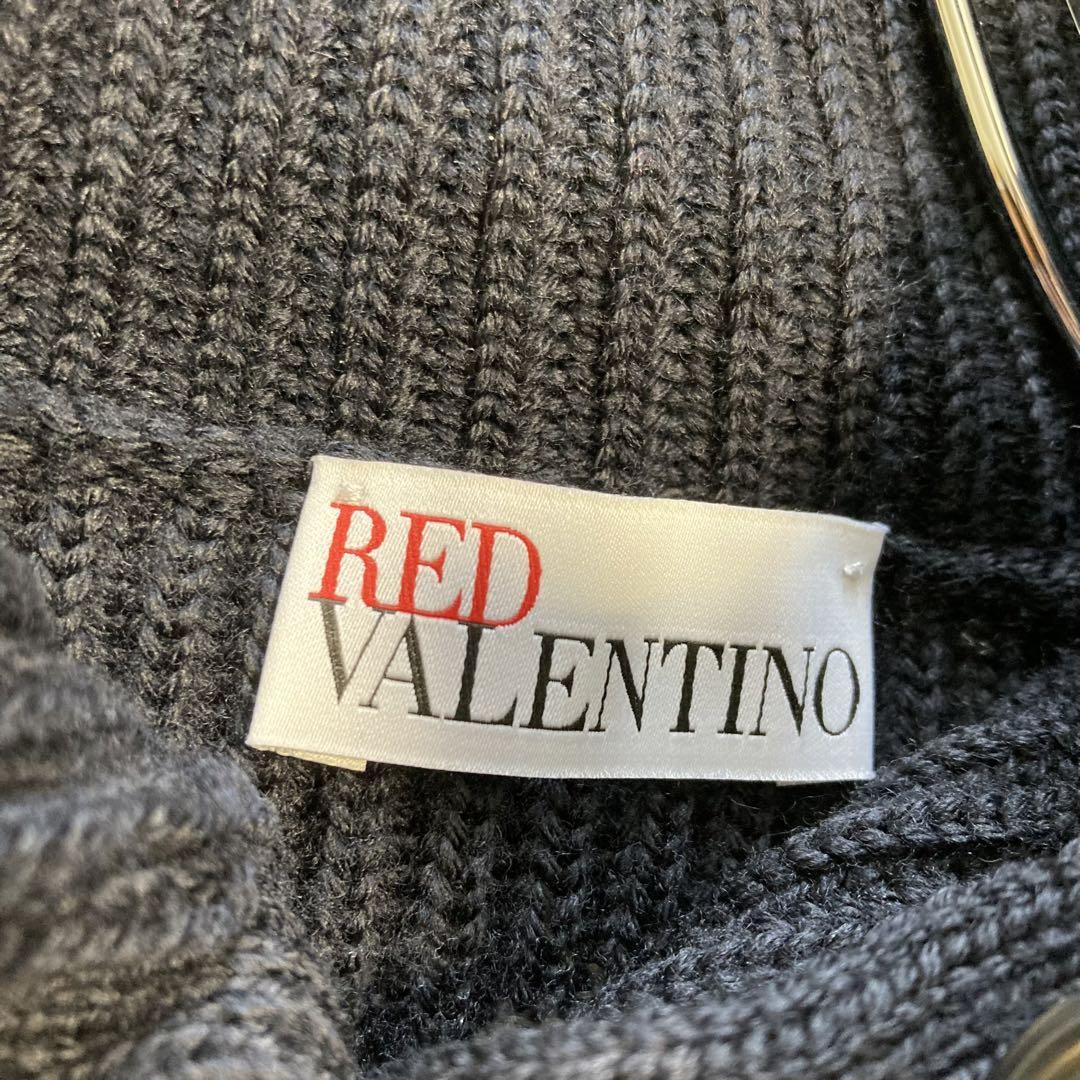 vintage RED VALENTINO リボンウールケープ