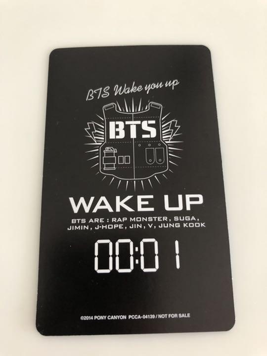 BTS bts wake up トレカ まとめ売り TCx7j-m45054302631 低価高品質