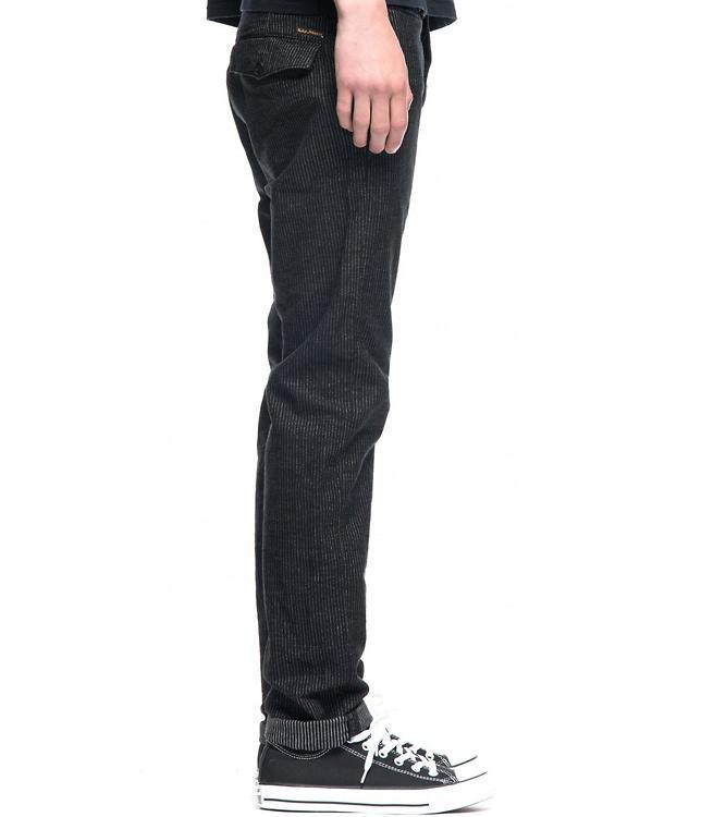 綿100 ブラックストライプ Nudie Jeans
