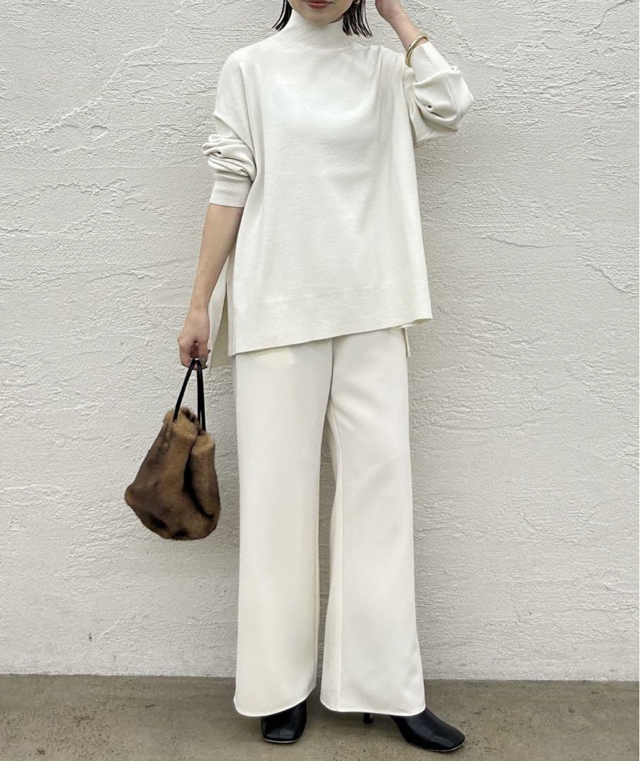 LOUNGEDRESS 総針ハイネックニット 2024fw