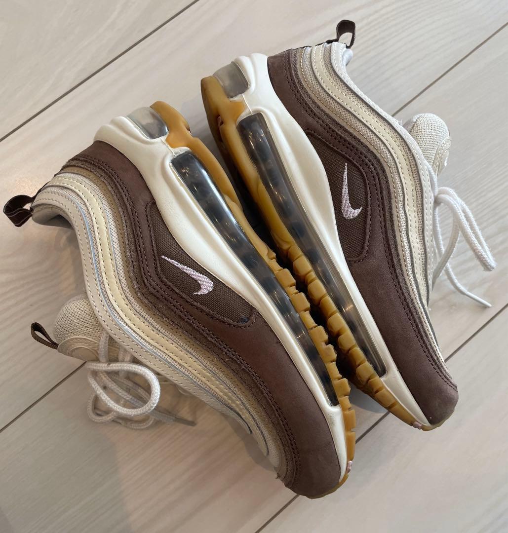 ローボード NIKEナイキ エアマックス97 モスリン アンド ピンク フォーム