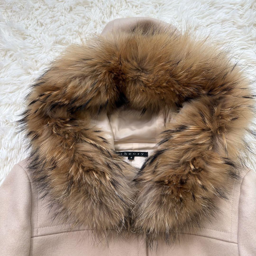 新品 セオリー ダッフルコート 定価20 希少大き目サイズ4
