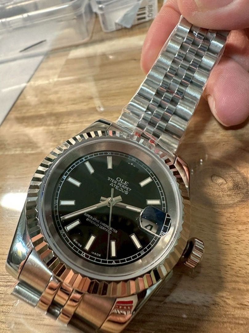 【新品未使用】MOD カスタム　NH35 自動巻き