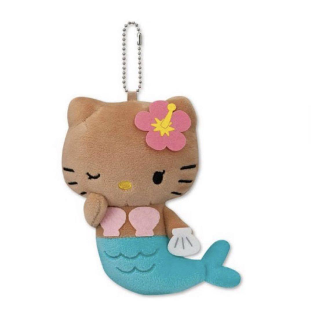 ハローキティ　キーホルダー　日焼け　人魚　アベイル　新品未使用　限定品　サンリオ 新品未使用 ハローキティ 人魚 キーホルダー アベイルサンリオ