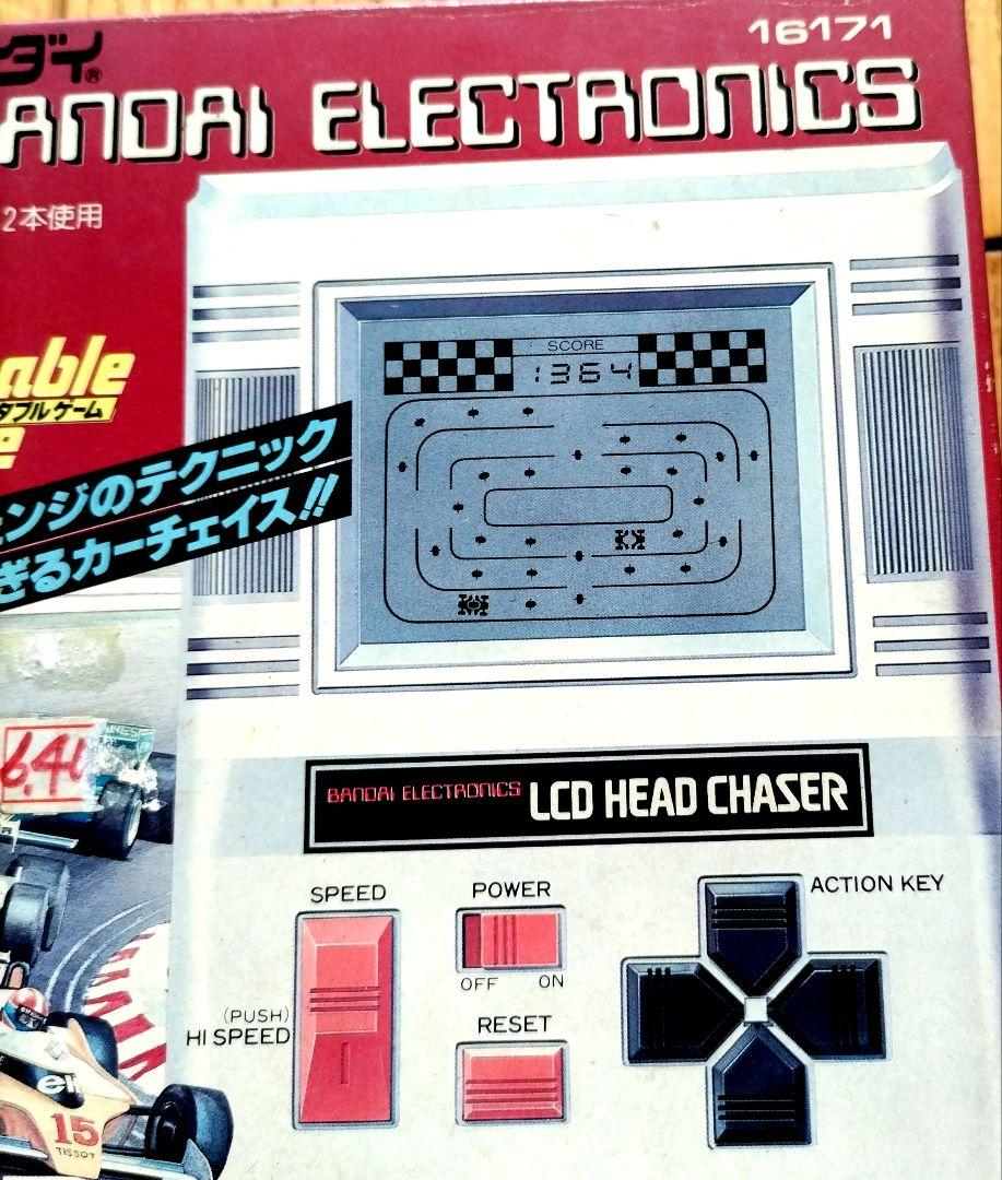 NEWモデル バンダイ LCD HEAD CHASER LSIポータブルゲーム - メルカリ Nintendo Switch