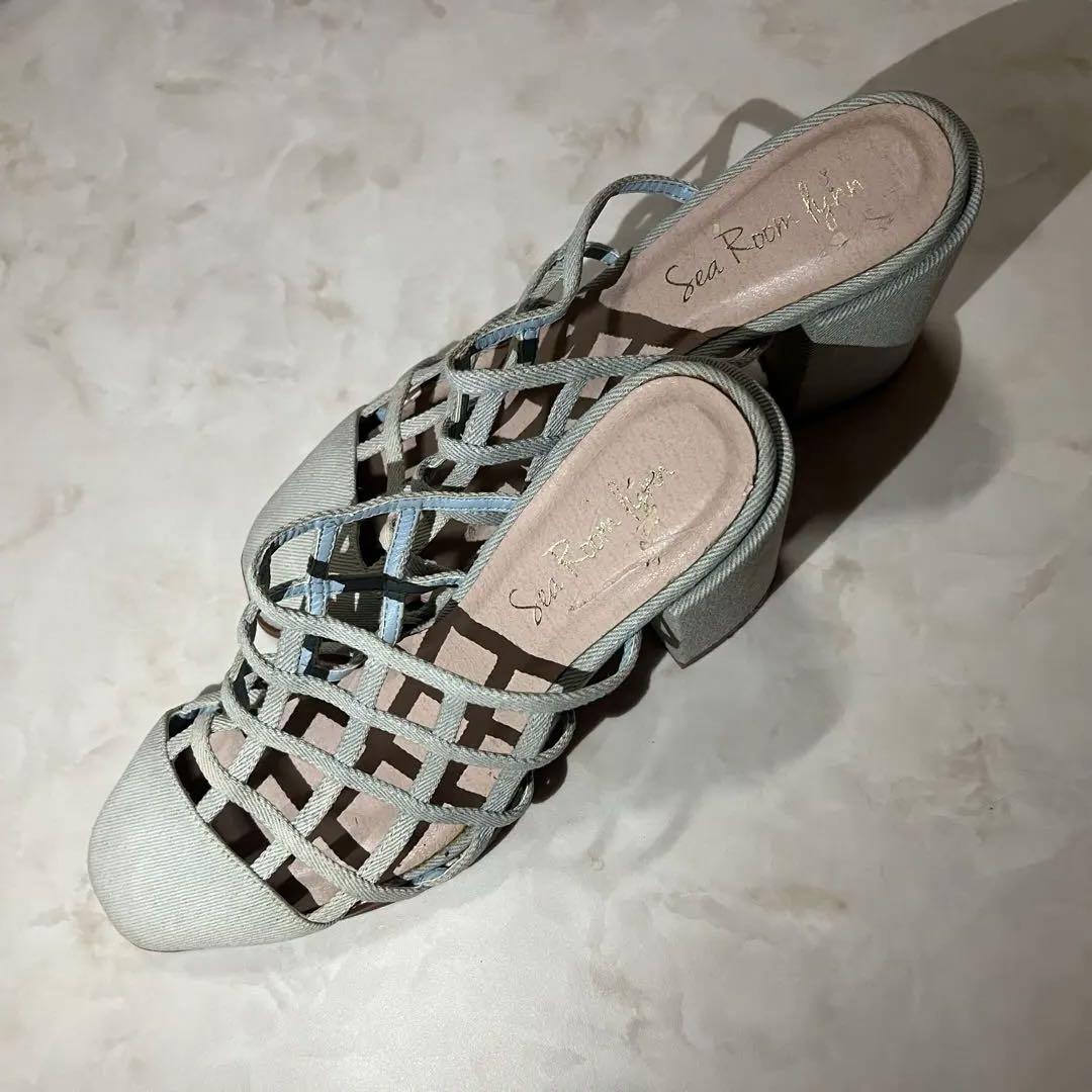 チャンキーヒールサンダル♢Lサイズ♢SeaRoomlynn 靴