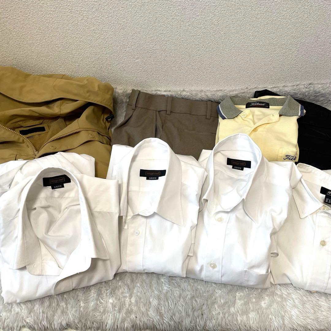 あり メンズ衣類8点まとめ タイトリスト ワークマン ユニクロ H MM・Titleist