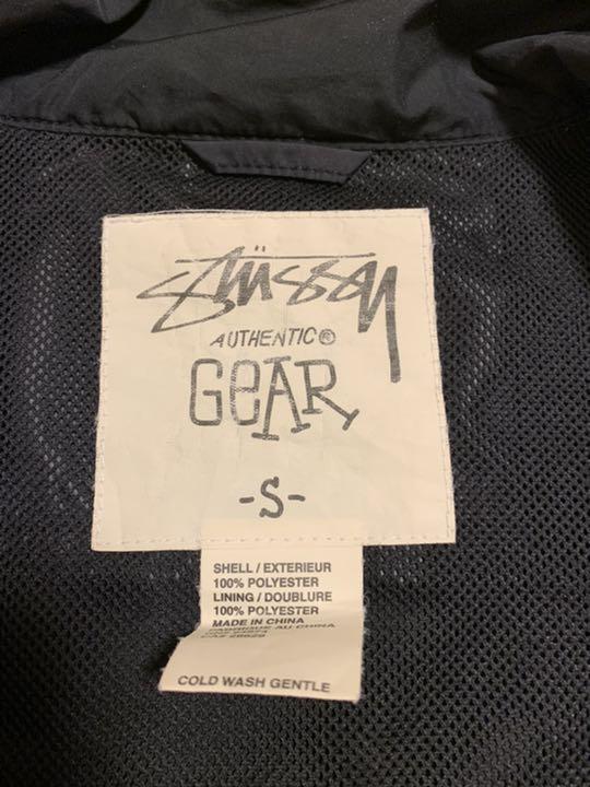 RS　stussy ステューシーナイロンブルゾン　黒　00'S Y2K
