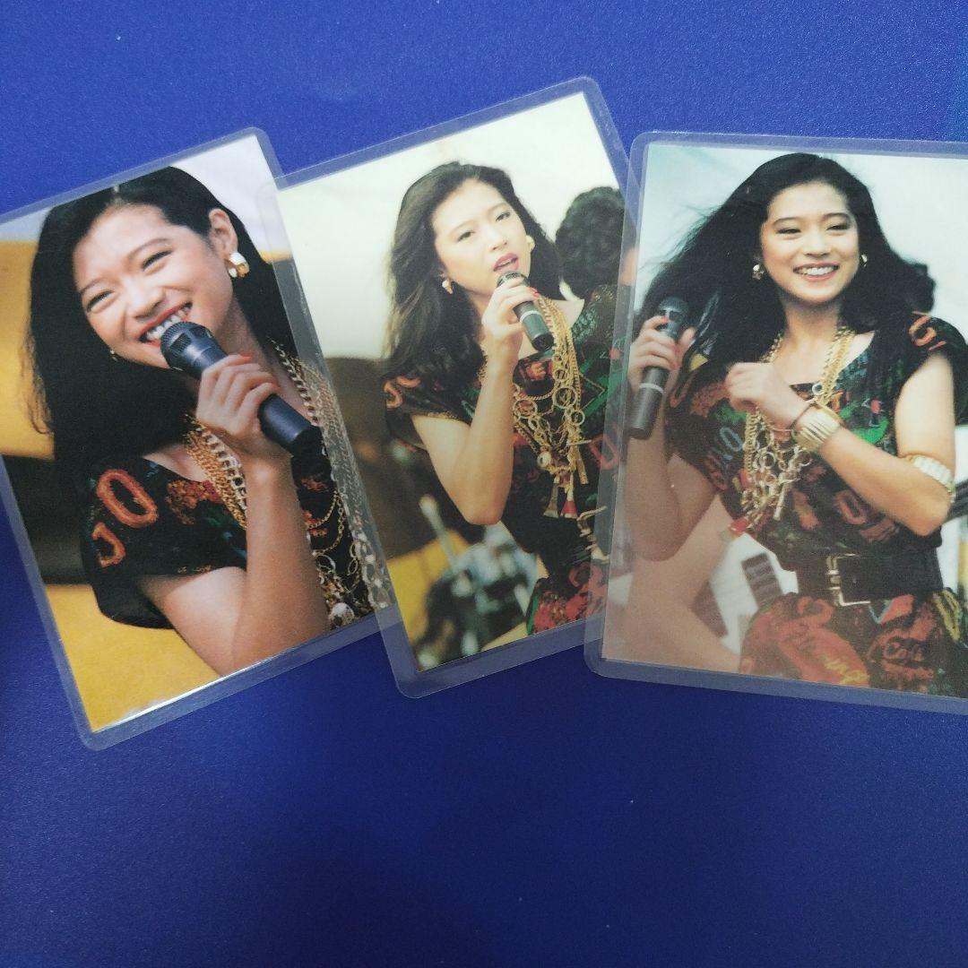 ●中森明菜 ラミネートカード 3枚