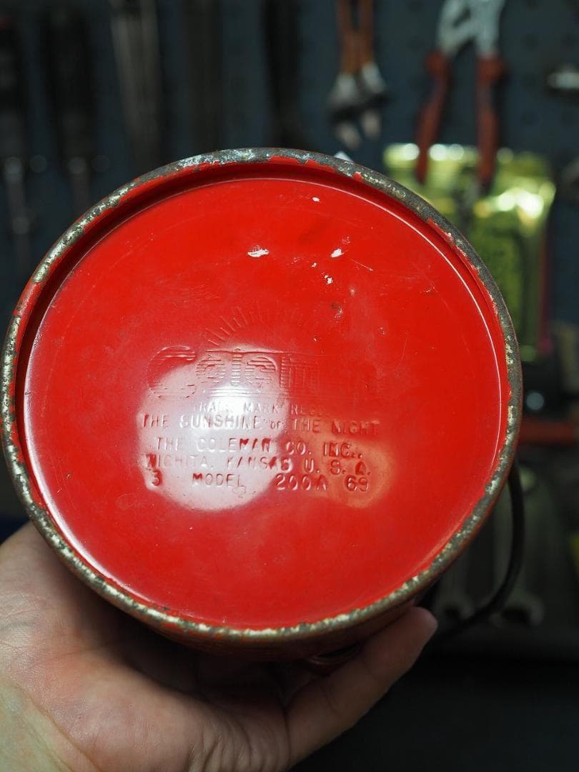 燃焼絶好調1969年3月 コールマン 200A ランタン (パテペン) t63 燃焼絶好調1969年3月 コールマン 200A ランタン (パテペン) t63