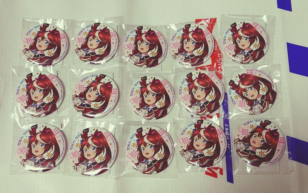 【メーカー直送】 ウマ娘 トウカイテイオー 缶バッジ キービジュアル YELL 5th ピンズ・ピンバッジ・缶バッジ