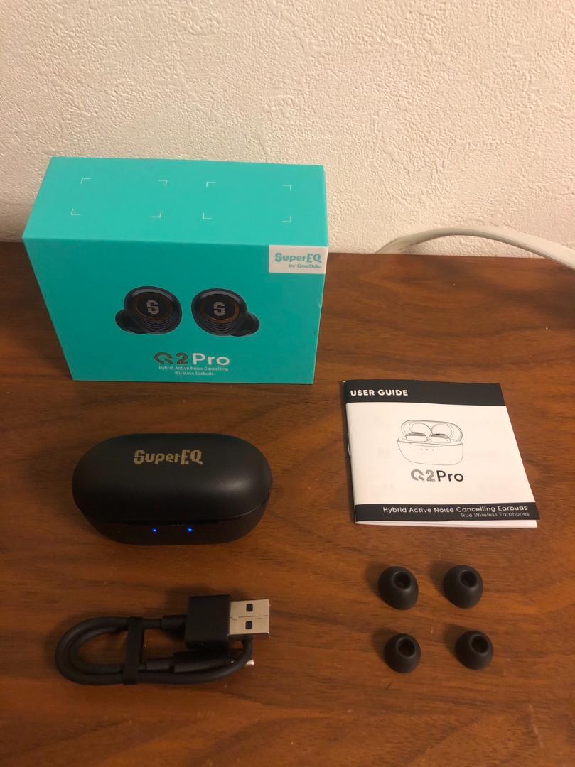 【ハイブリッドノイズキャンセリング】Q2Pro ワイヤレスイヤホン