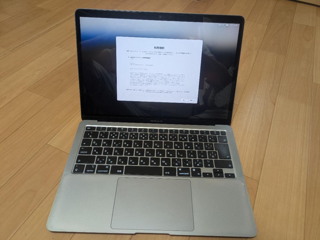 MacBook本体 Macbook Air M1 265GB 16GB