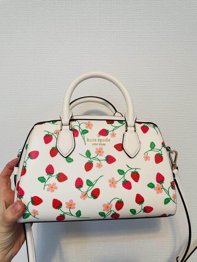 kate spade フルーツ柄 バッグ 苺 イチゴ