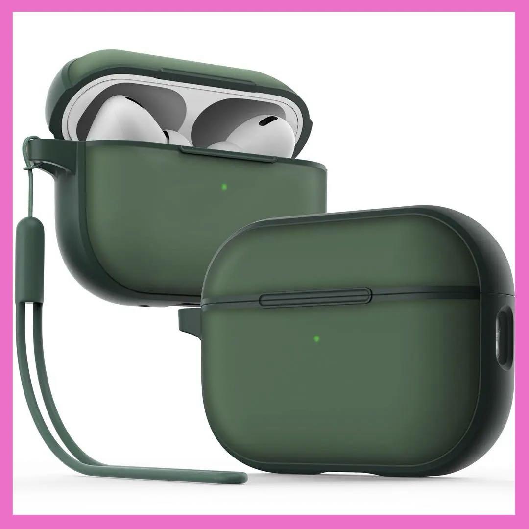 Anqrp AirPods Pro ケース 第1/2世代 グリーン