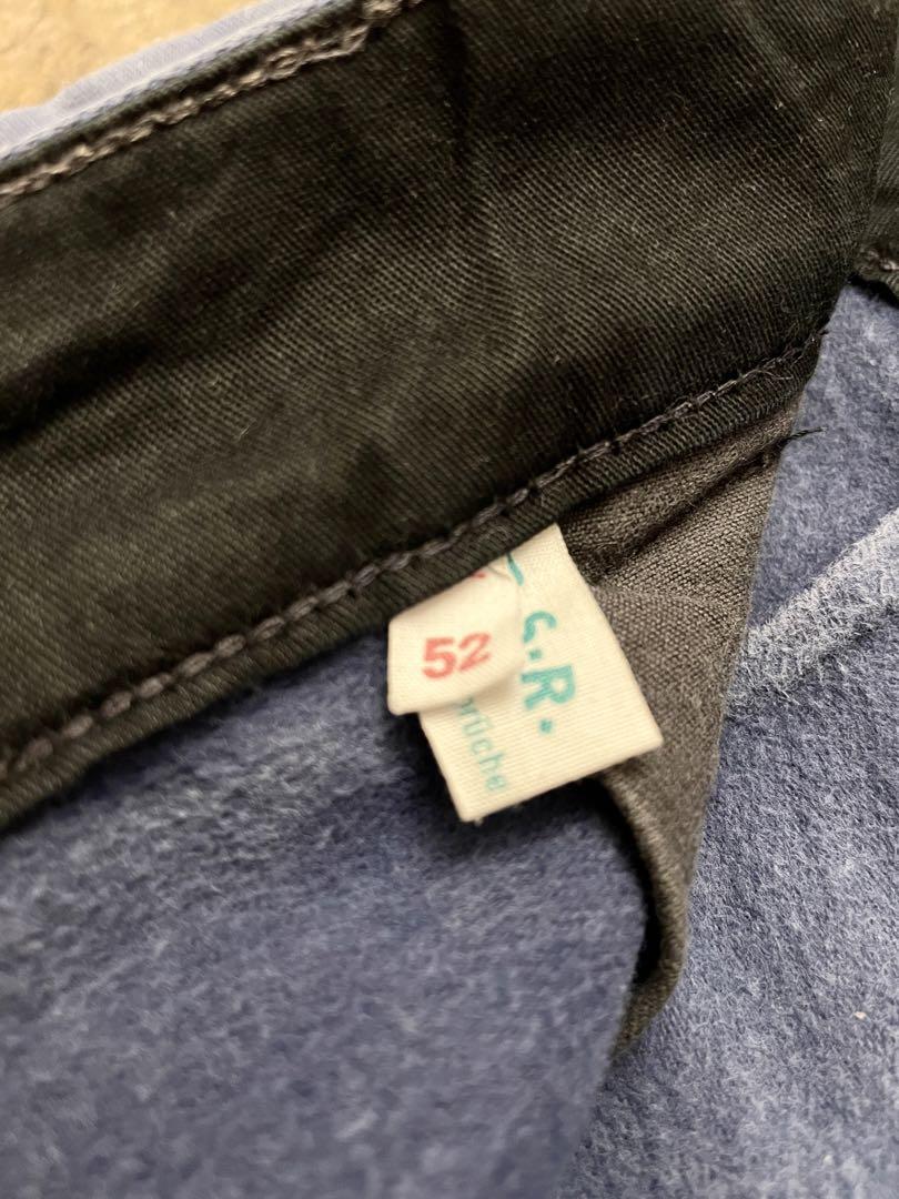 70s ヴィンテージ EURO ユーロ モールスキン ワークパンツ 52 W37
