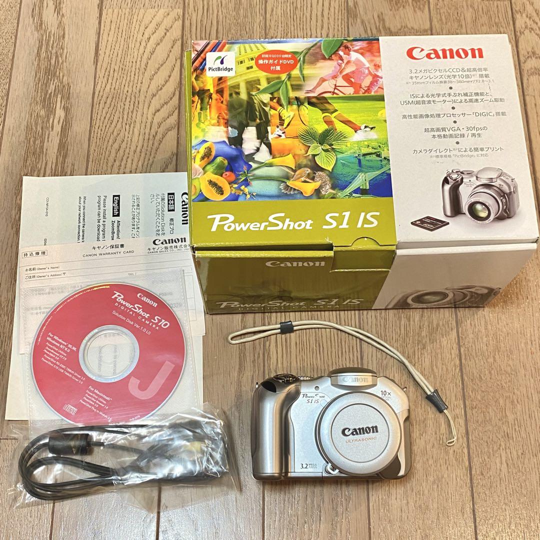 平成レトロCanon PowerShot S1IS 美品動作確認済