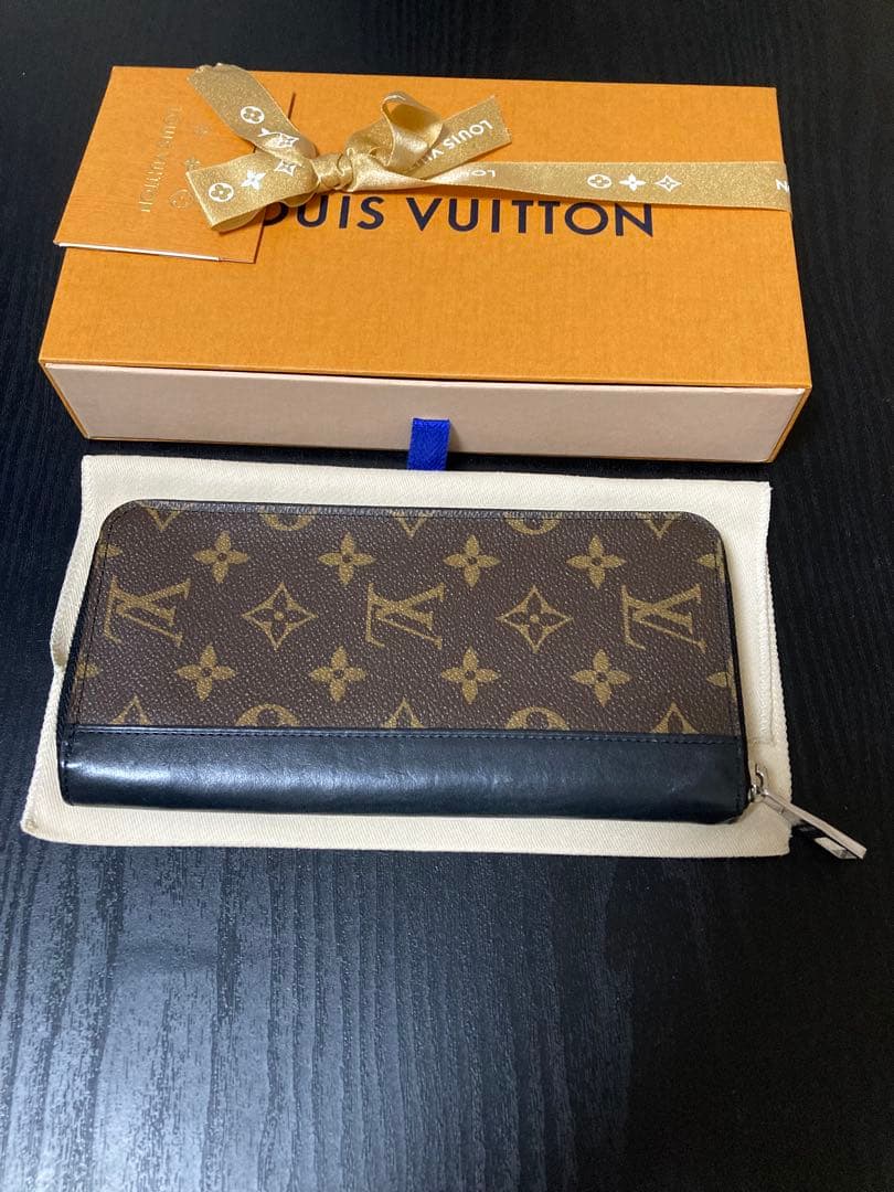 Louis Vuitton 長財布 ブラウン　ブラック
