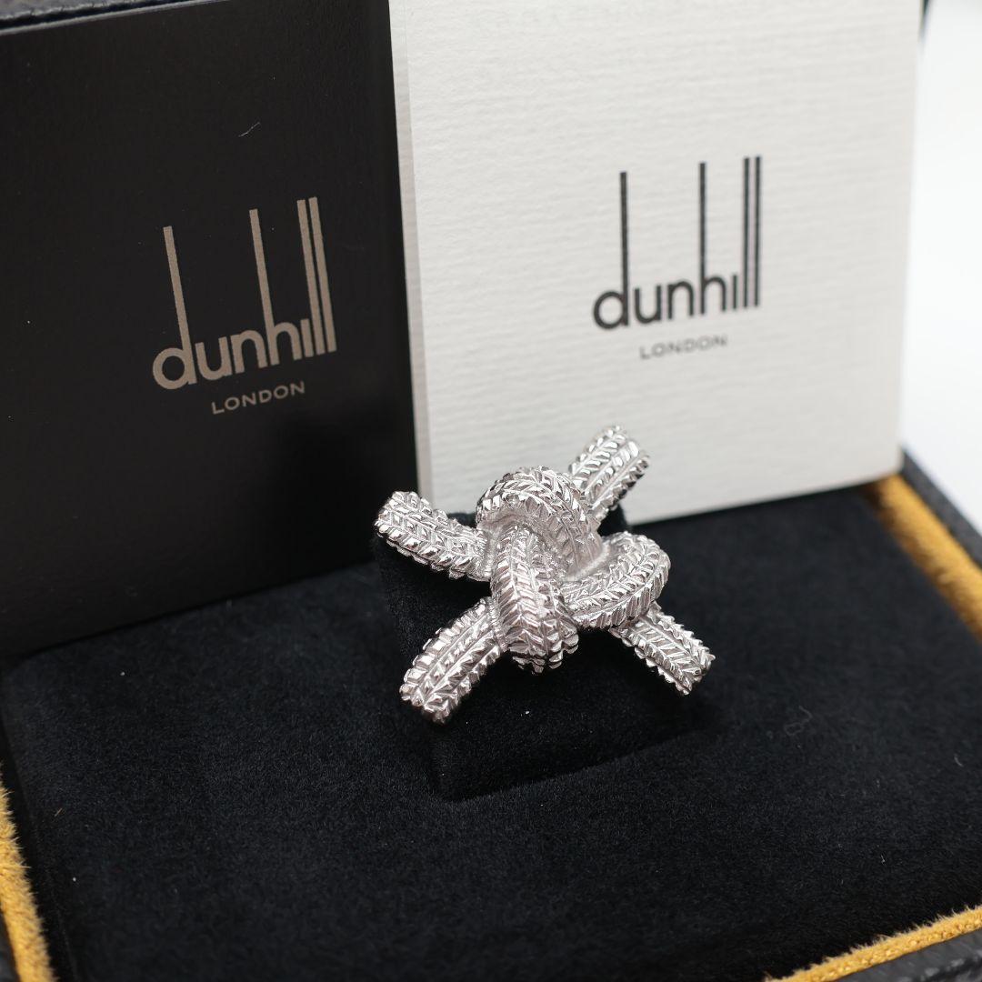 未使用 ラペルピン dunhill ピンバッジ 925シルバー ピンズ ダンヒル