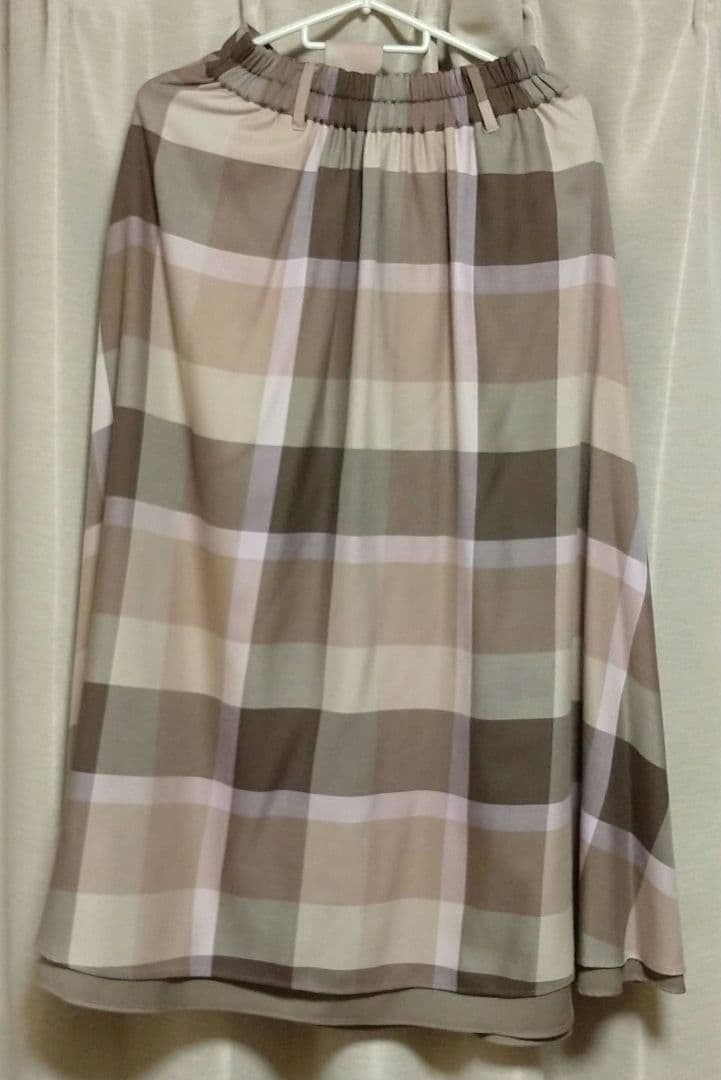 ブルーレーベル クレストブリッジ リバーシブル ロングスカート ベルト付 総柄 ブルーレーベル クレストブリッジ リバーシブル ロングスカート ベルト付 総柄