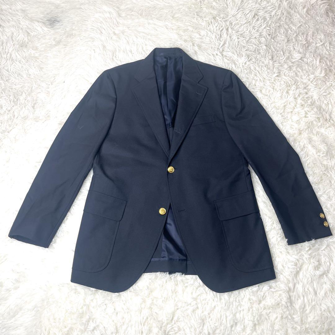 【美品】 J.PRESS 金ボタン 紺ブレ ブレザー A5 Mサイズ