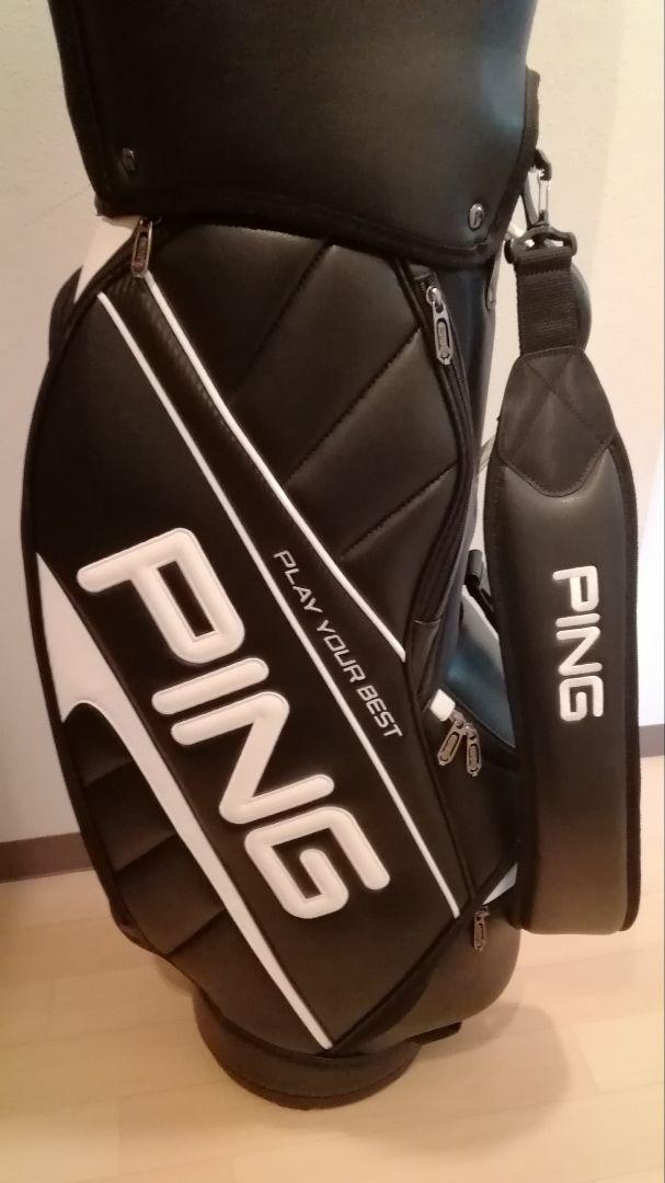 PING キャディバッグ　なみきゴルフ　サイン入り