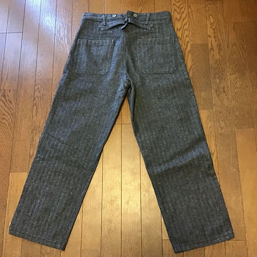BURGUS PLUS フレンチワークパンツ ジャズネップ　550-81