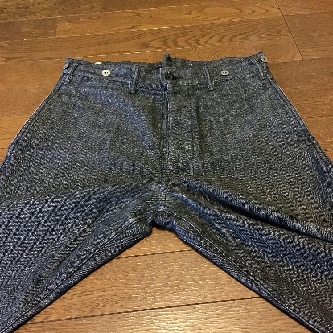 BURGUS PLUS フレンチワークパンツ ジャズネップ　550-81