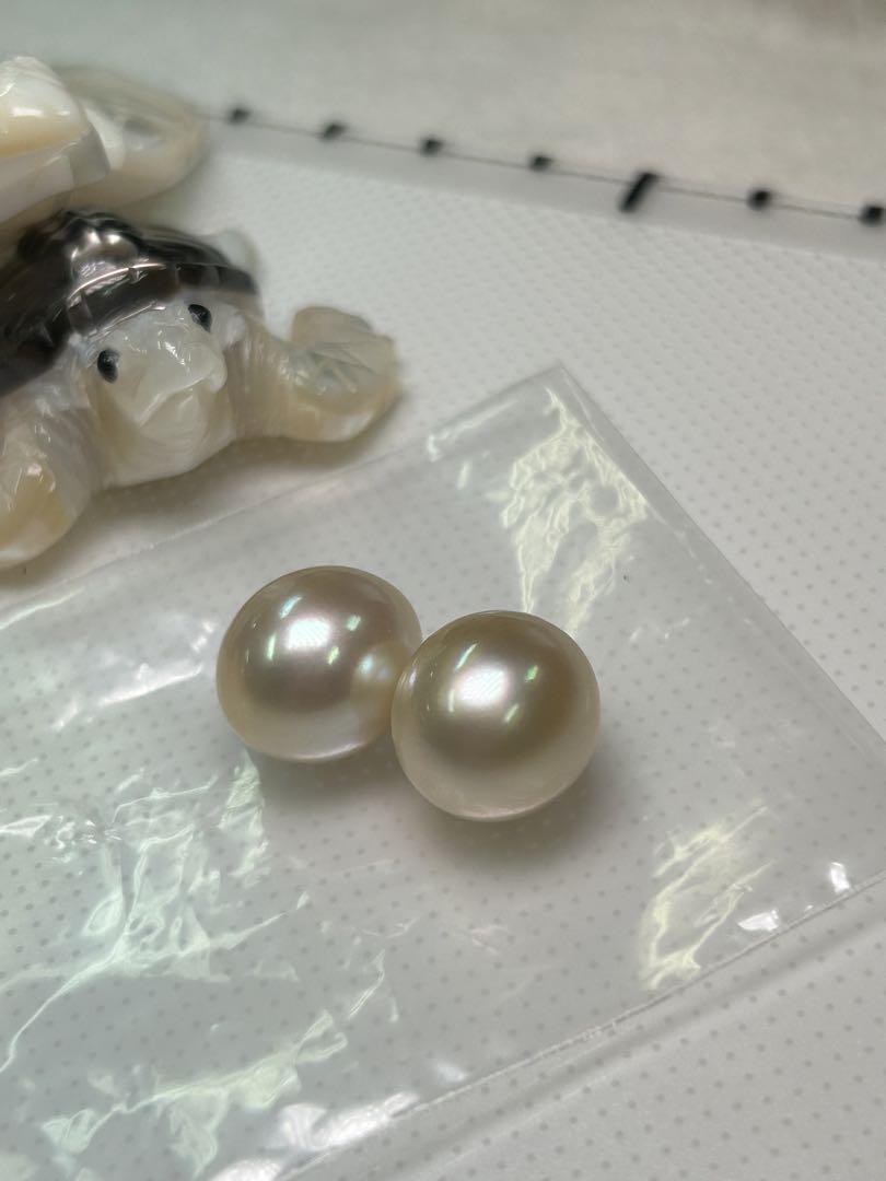 本真珠パールルース251 南洋パール　イヤリングやピアスなどにアクセサリー