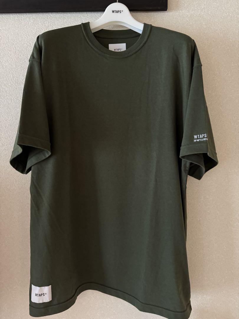 美品WTAPS 23SS SS/COTTON OLIVE DRAB XLサイズ
