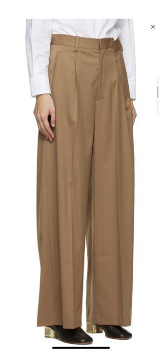 美品　MM6 ベージュワイドパンツ