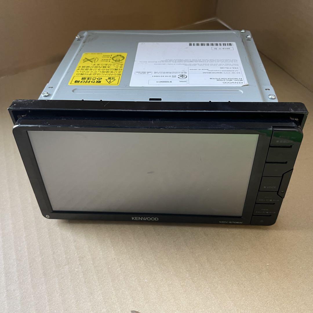 ケンウッド KENWOOD 彩速ナビ 2019年製 【MDV-S706W】 - メルカリ