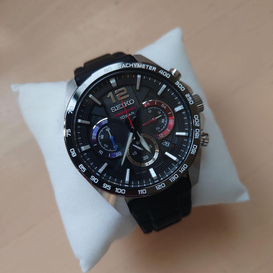 上品なスタイル SEIKO 8T63-00J0 graph chrono 時計
