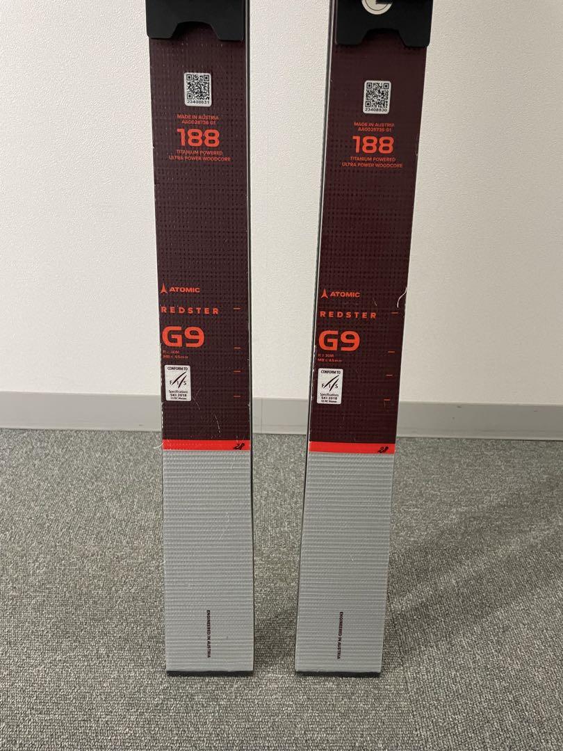 スキー ATOMIC REDSTER G9 REVOSHOCK FIS188cm