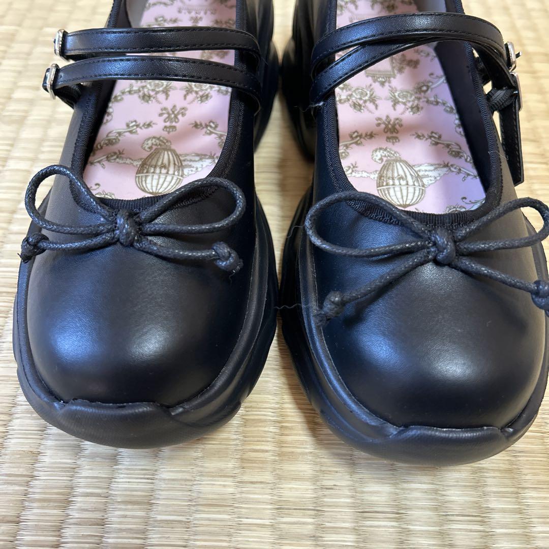 週末限定 新品LL 青木美沙子 しまむら ニナスコラボ パンプス