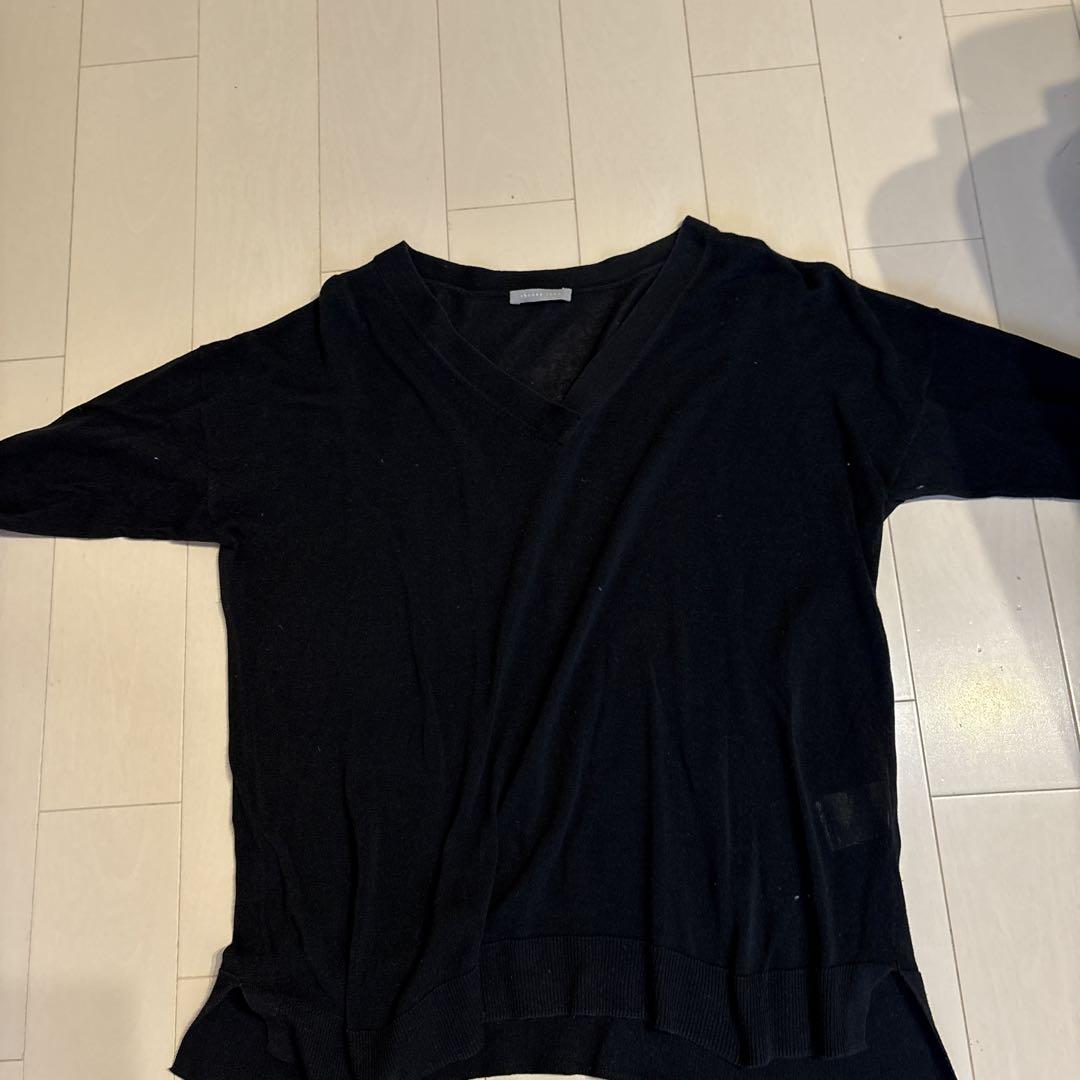theory luxe 23AW セーター サイズ038 theory luxe 黒 ニットセーター 038 - メルカリ