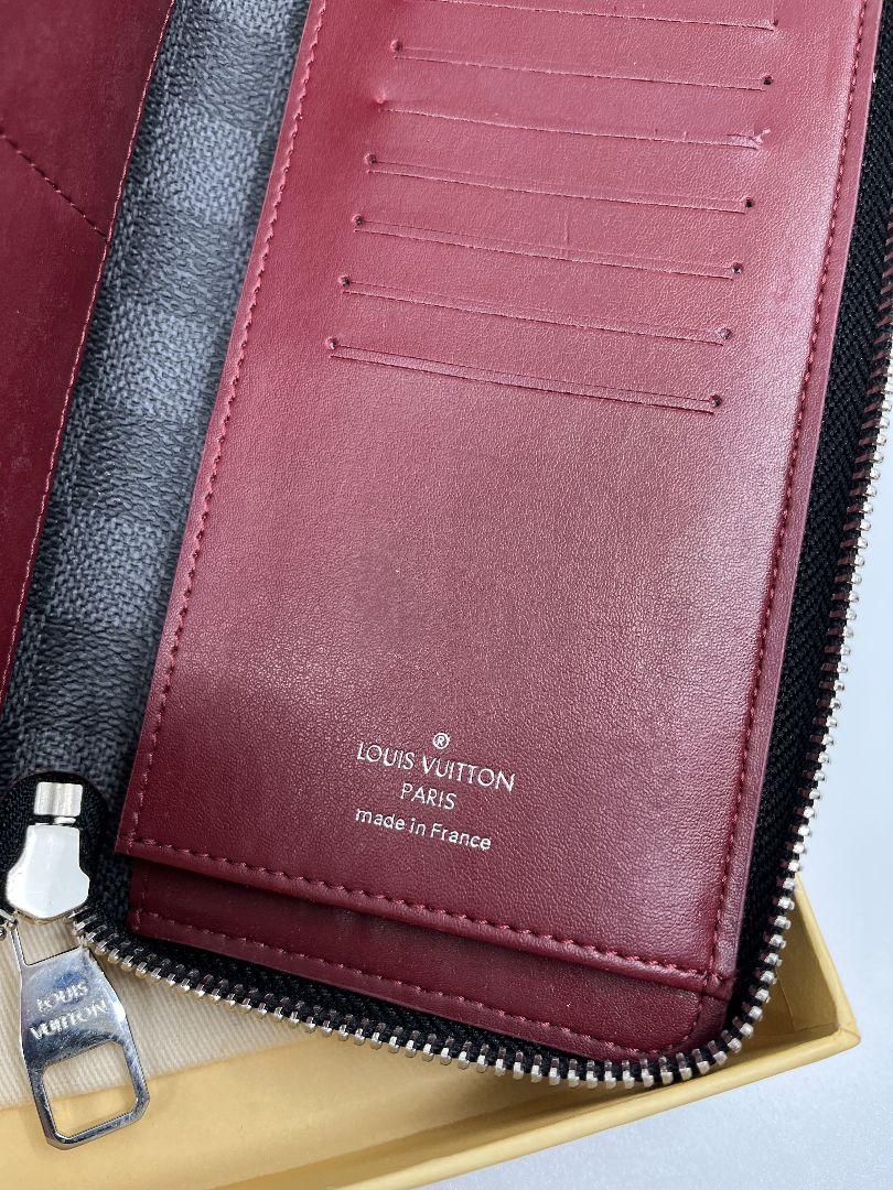 【極美品】LOUIS VUITTON ジッピーウォレット ヴェルティカルダミエ