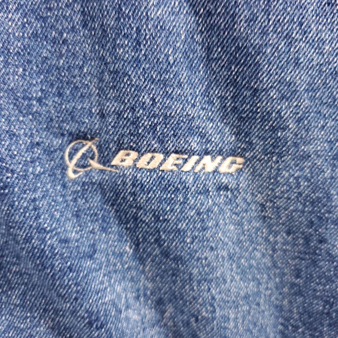 M126☆ビンテージ☆ベースボールジャケット☆スタジャン☆企業ロゴ刺繍☆Lサイズ