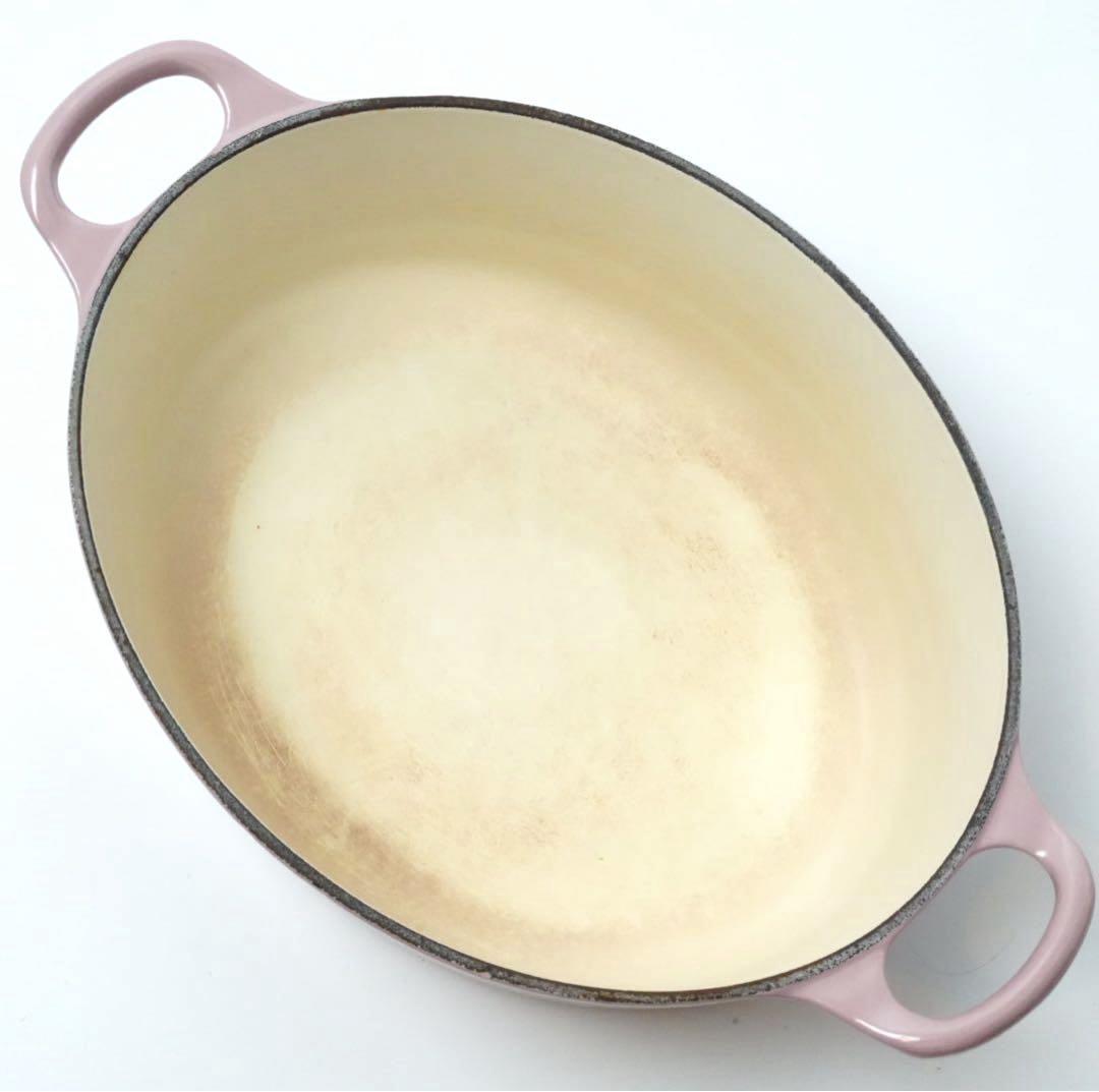 LE CREUSET　ココット オーバル　アンティークローズ　25cm