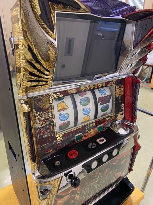 美品 モンスターハンター 実機 コイン不要機 ny9bD-m45084698680 パチスロ 初代 再入荷