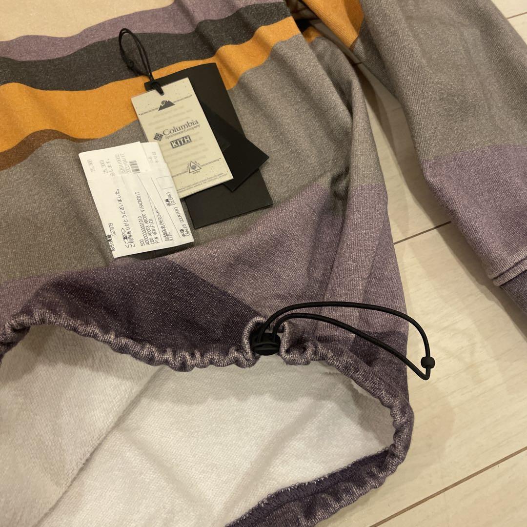 kith Columbia キス コロンビア マウンテンパーカー ハーフジップ