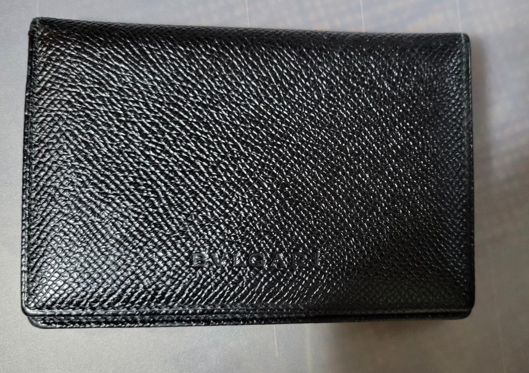 ブルガリ 名刺入れとコインケースのセット小物