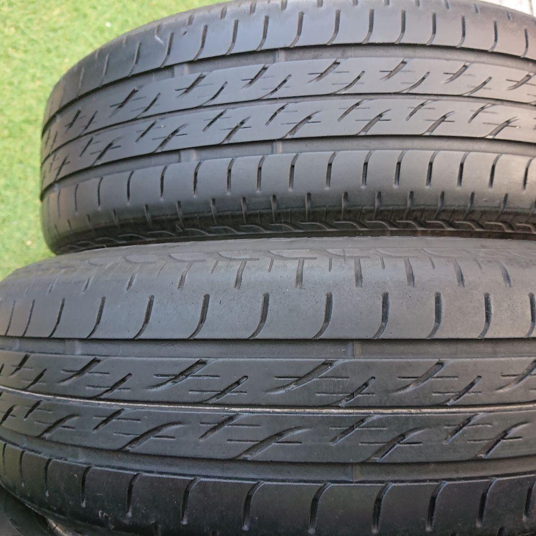 155/65R14 アルミホイール ラジアルタイヤ夏 タイヤ4本セット