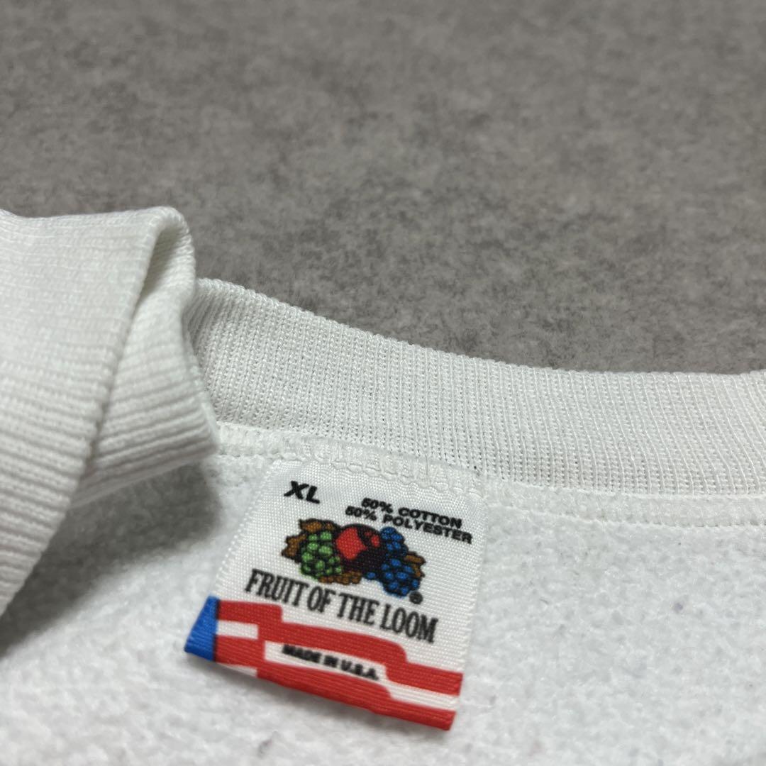 80s USA製 フルーツ オブ ザ ルーム カージナルス スウェット XL