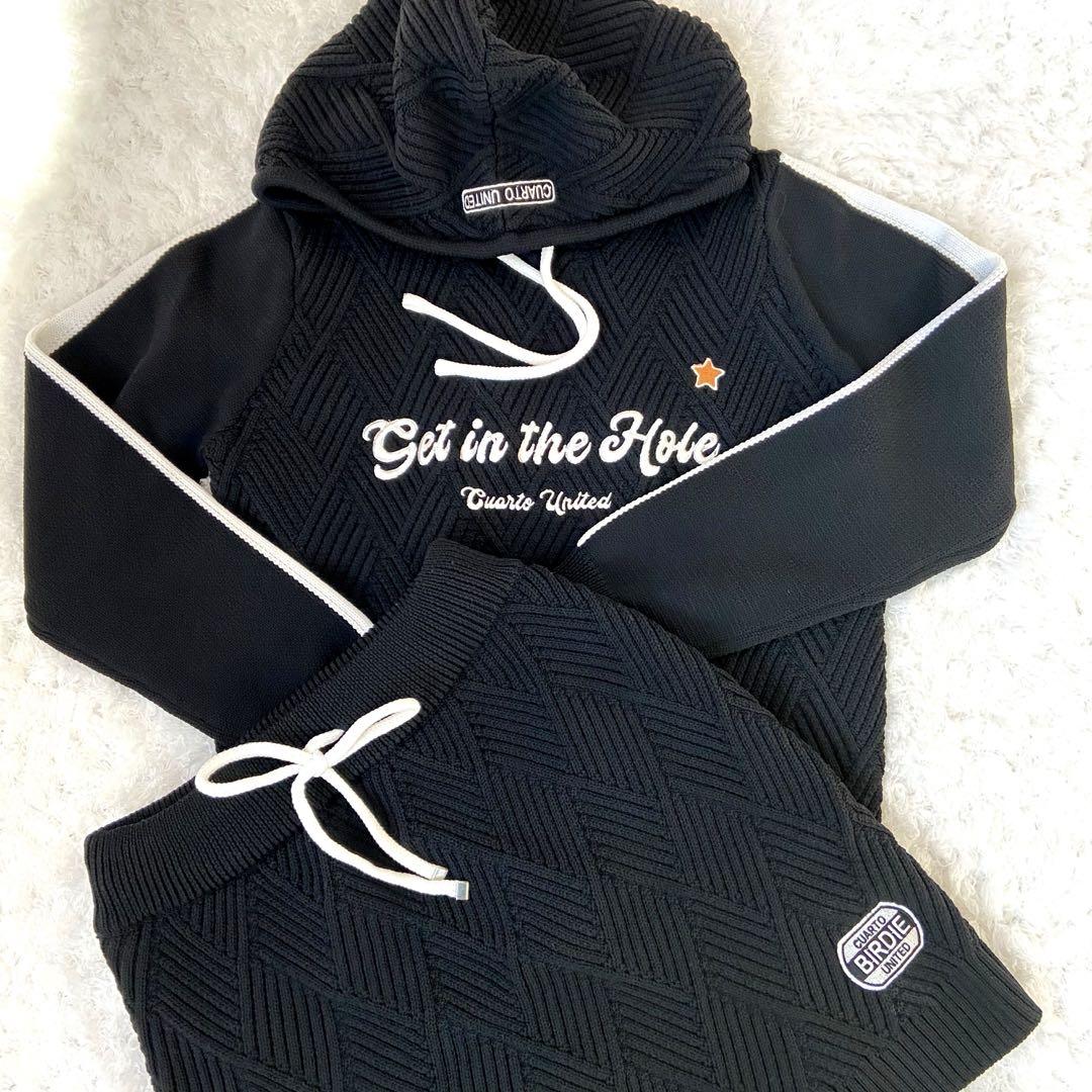 ⛳️【未使用級】CUARTO UNITED パーカー スカート セットアップ　S