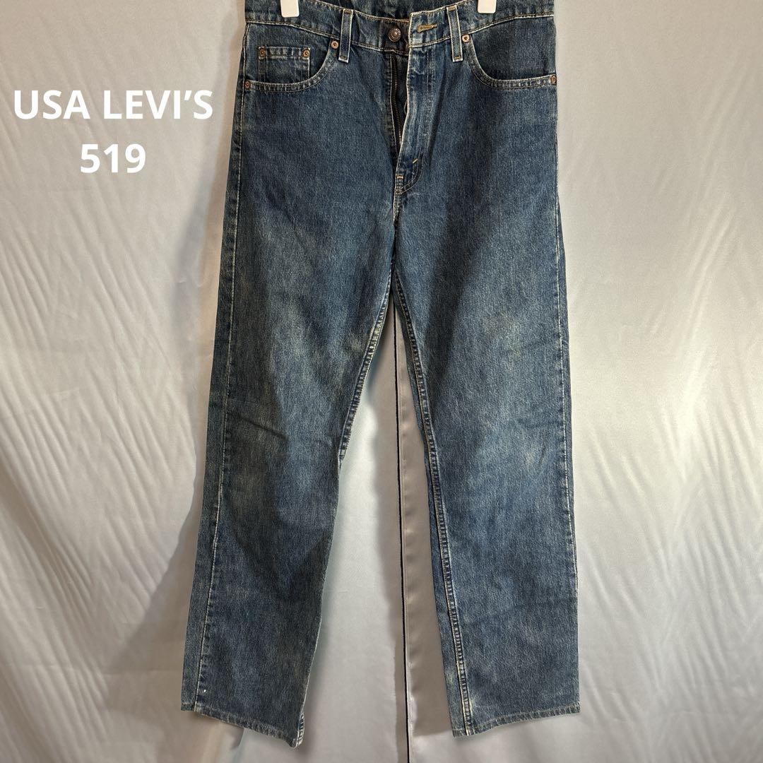 USA LEVI’S 519 W31 L36 デニムパンツ 刻印 525