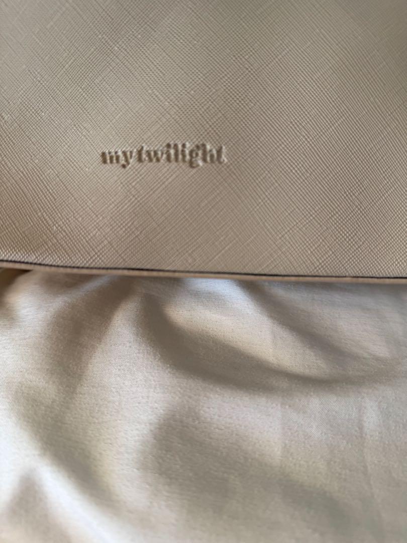mytwilight 2wayベルト合皮大容量リュック ベージュ バックパック